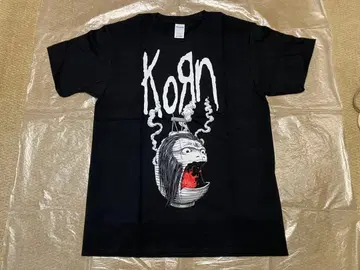 KORN 2018 투어 티셔츠 블랙 M 재팬 투어 일본 한정판