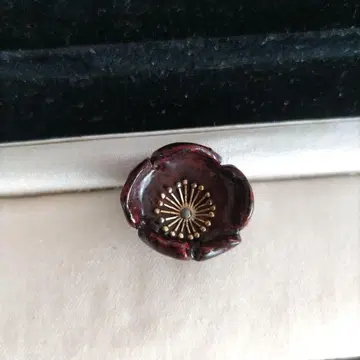 매실 빈티지 오비 고정 띠 칠기