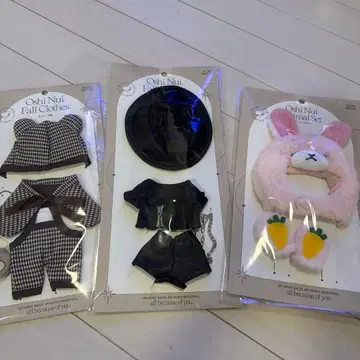 쓰리코인즈 최애 인형 가을 옷