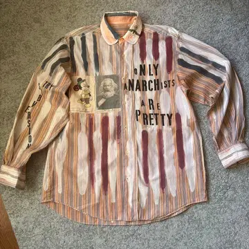 ANARCHY 마르크스 노 퓨처 아나키 셔츠