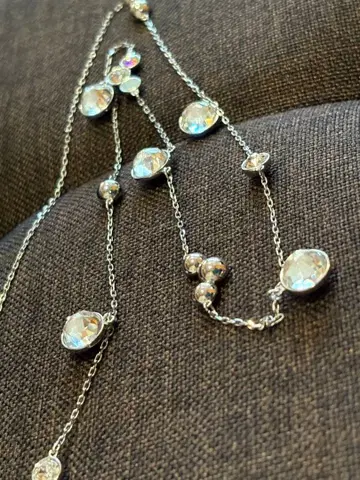 Swarovski 크리스탈 롱 목걸이