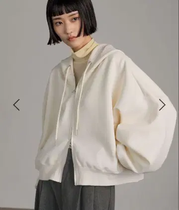 LOWRYSFARM ZIP 숏 후디