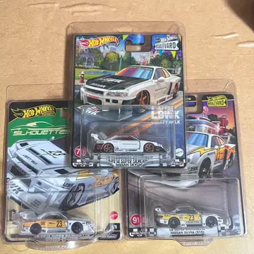 핫휠 닛산 LBWK 3 세트 + 프로텍터 케이스