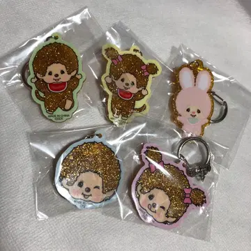 몽치치 아크릴 키링 5개 세트