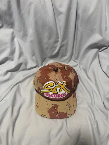 SEX RECORDS 카모플라쥬 캡