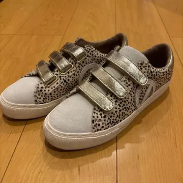 NONAME 도트 무늬 스니커즈 벨크로