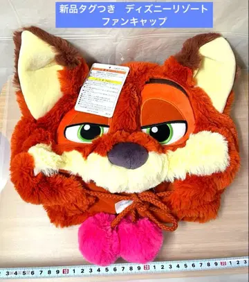 닉 주토피아 팬캡 모자 디즈니 리조트 여우