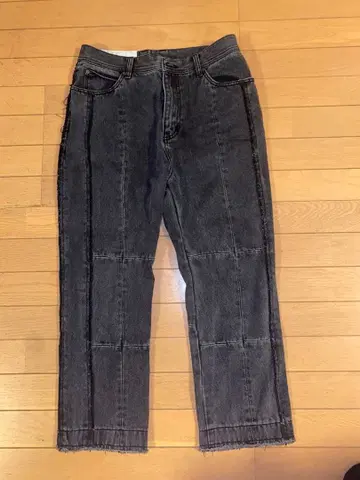 앤더슨벨 19ss 크롭 데님