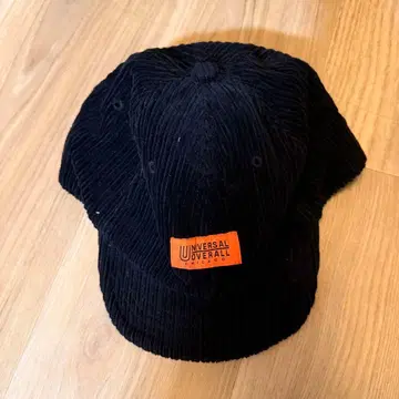 UNIVERSAL OVERALL 코듀로이 캡 블랙