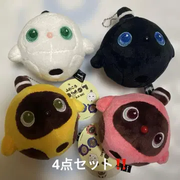 후아코로 LOVOT 2 봉제 인형 MC 4점 세트