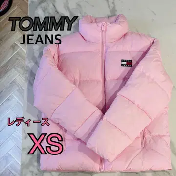 TOMMY JEANS 핑크 점퍼 XS