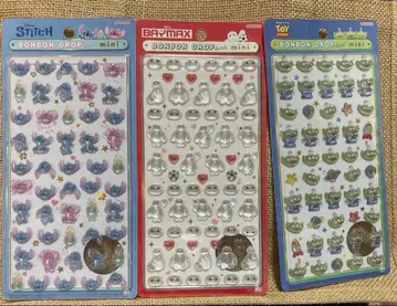 정품 봉봉 드롭 미니씰 스티치 베이맥스 리틀그린맨