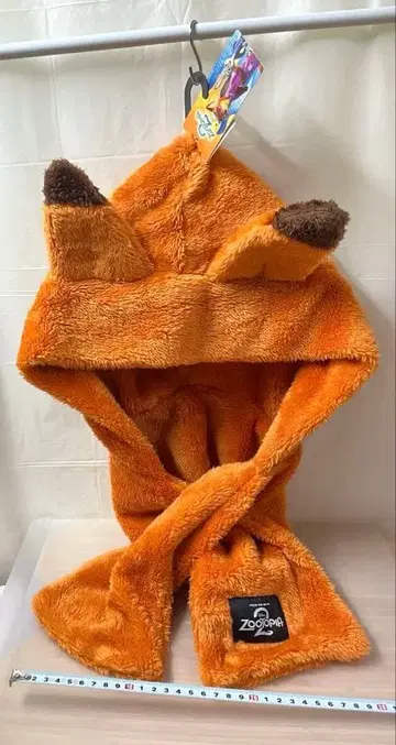 닉 주토피아 후드 티펫 머플러 모자 디즈니 여우