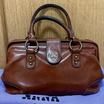 안나수이 ANNA SUI 닥터스 백 핸드백 브라운