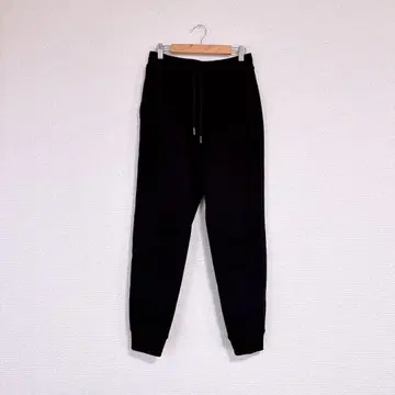 [새상품급] UNIQLO 히트텍 보아 안감 스웨트 팬츠 블랙 M