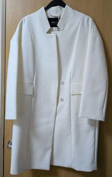 MICHEL KLEIN 스탠드 카라 코트