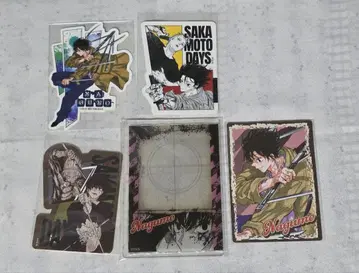 사카모토 데이즈 캐릭터 카드 컬렉션 카드 케이스 스티커