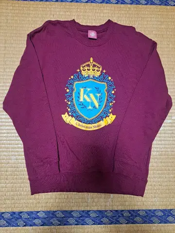 니시노 카나 Christmas Magic 맨투맨 Burgundy