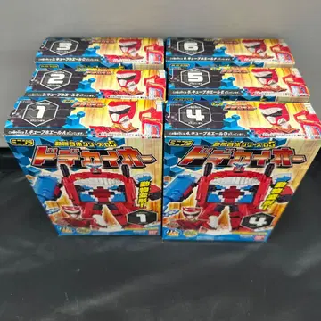 반다이 미니프라 도저 피규어 세트 전 6종