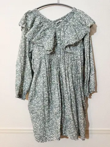 niko and - 프리미엄 로운 프릴 튜닉