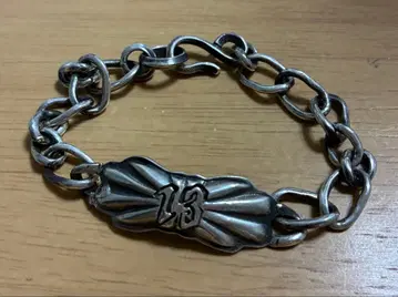 13shop 실버 체인 팔찌 13 각인