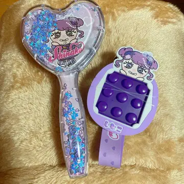 하라주쿠 페스티벌 시나코 포치포치 키링 헤어 브러쉬