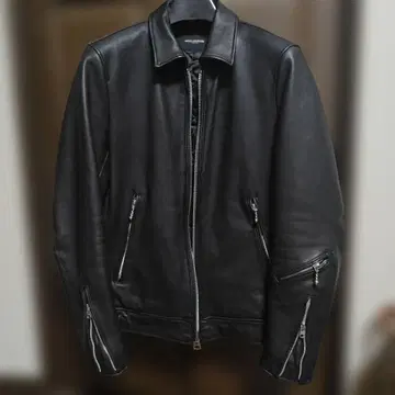 나노 유니버스 싱글 라이더 자켓 L 램 가죽