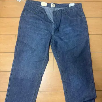 EXING 다크 블루 데님 팬츠