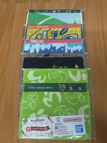 미세스 제일복권 자카드 타월 5장 세트