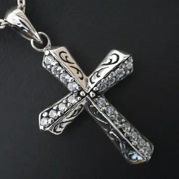 실버 목걸이 실버 925 가톨릭 십자가 크로스 인기