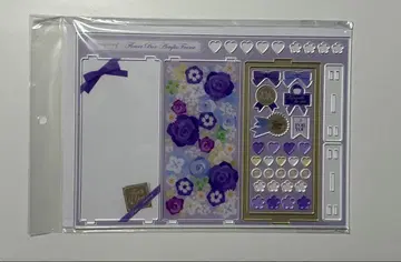 후쿠야 Fanfancy+ 플라워 박스 아크릴 프레임 퍼플