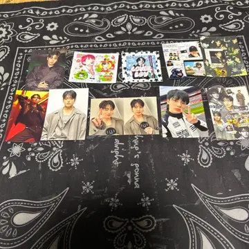 BTS 한국 생산자 국 스티커 세트