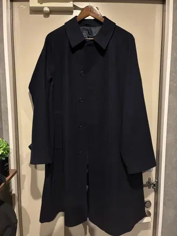 무인양품 울 혼방 코트