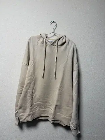 RELUME 베이지 후드 부착 후드티