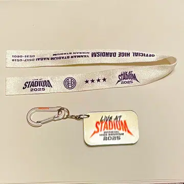 히게단 LIVE at STADIUM 2025 키링 리본 포함