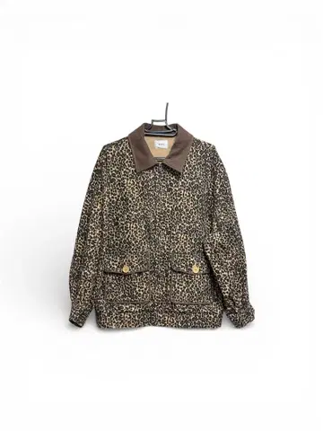 W.W.G 자켓 레오파드 표범 무늬