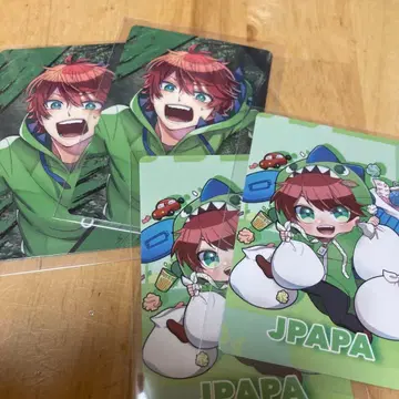 컬러풀 피치 전시회 트레이딩 카드 쟈파파