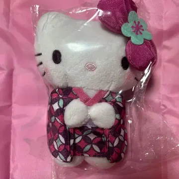 아사쿠사 토부 호텔 한정판 키티 기모노 봉제 인형