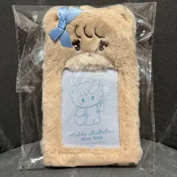 mikko tinytiny 콜라보 후와후와 트레이딩 카드 케이스 라떼