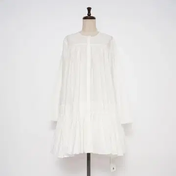 미사용 새상품 마릴린문 티어드 드레스 화이트 사이즈 F*LD905