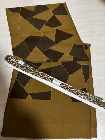 세련된 허리띠와 오비 장식 천 세트