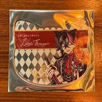 악마고양이 난자타운 고양이형 아크릴 코스터 루카스