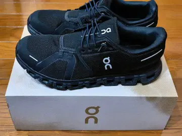 On Cloud6 블랙 27cm