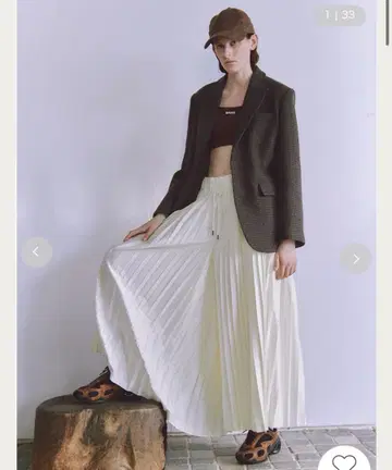 emmi 울 체크 자켓