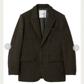 emmi 울 체크 자켓