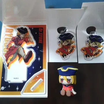 Dr.STONE 나나미 류스이 아크릴 스탠드 & 키링 & 러버 피규어