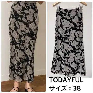 TODAYFUL 플라워 조젯 스커트 투데이풀