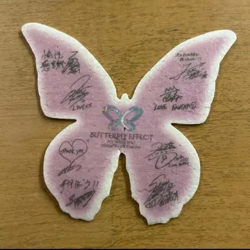 FANTASTICS 메시지 카드 나비 낙하물 8