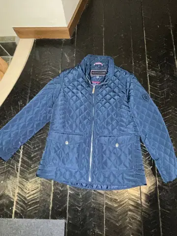 TOMMY HILFIGER 네이비 퀼팅 자켓 S
