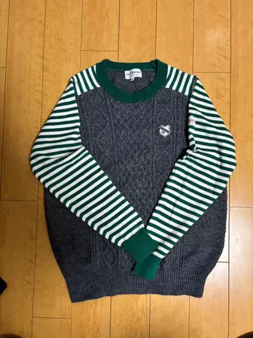 Jack Bunny!! 스웨터 사이즈 4 그레이 그린